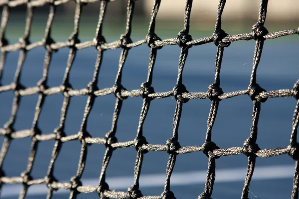 Quadra de tênis Net Close up — Fotografia de Stock