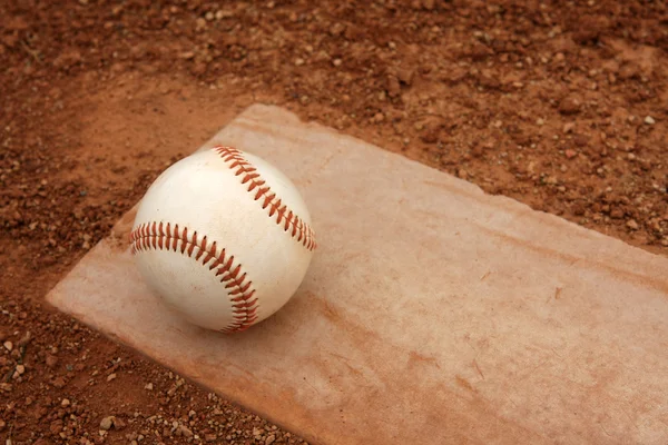 Baseball på pitchers kullen — Stockfoto