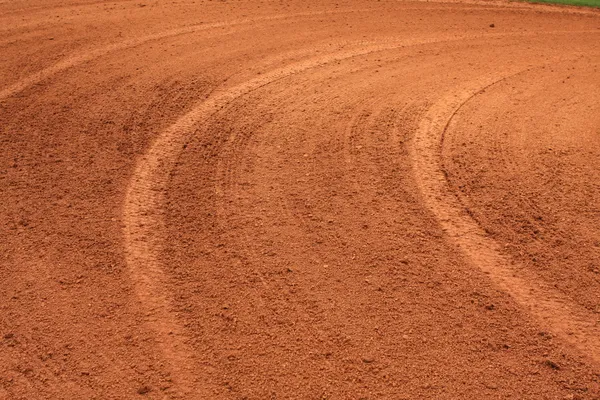 Patrones de Béisbol Infield Dirt —  Fotos de Stock