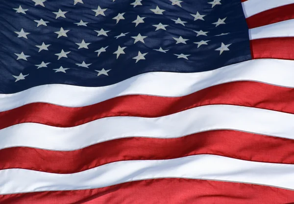 Birleşik Amerika bayrağının birleştiriyor Telifsiz Stok Fotoğraflar