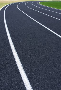 eğri bir koşu parkuru