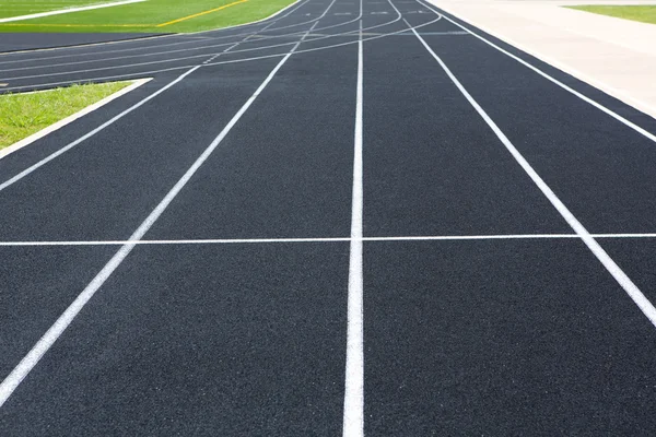 Carriles de una pista de rodadura — Foto de Stock