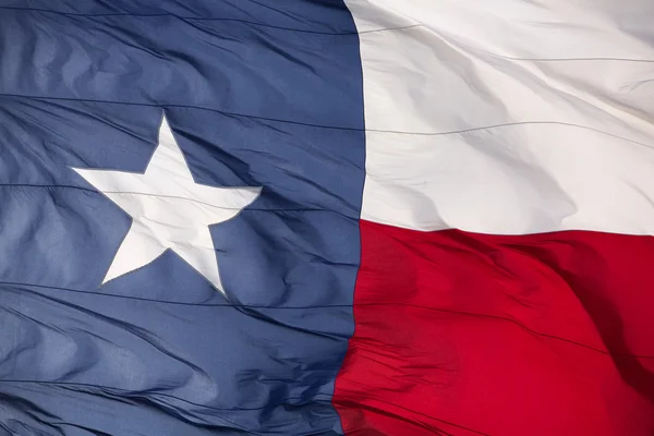 Drapeau rétroéclairé de l'État du Texas — Photo