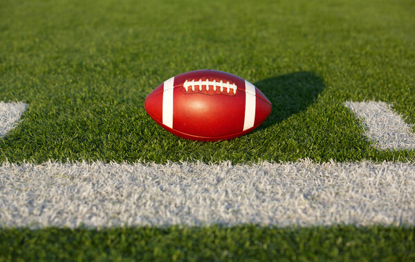 Американский футбол на поле