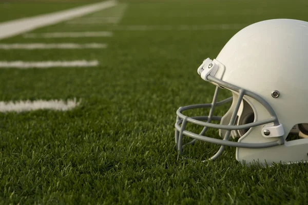 American Football helmeton — Stock Photo, Image