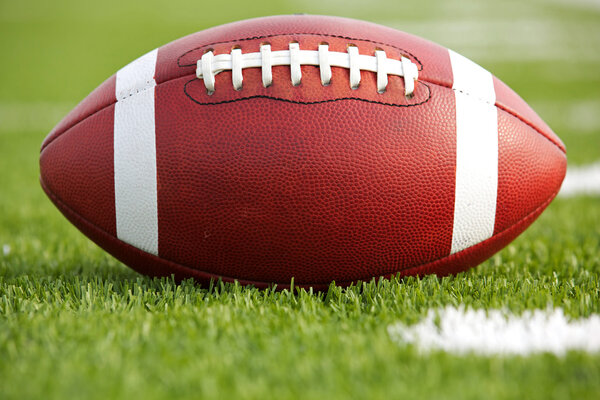 Американский футбол на поле