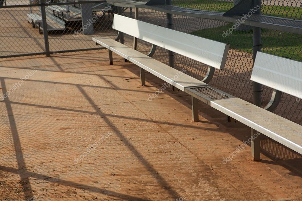Baseball Field Dugout Stock Photo C 33ft 38264897
