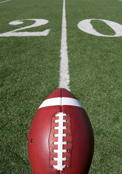 Football américain avec les vingt au-delà — Photo