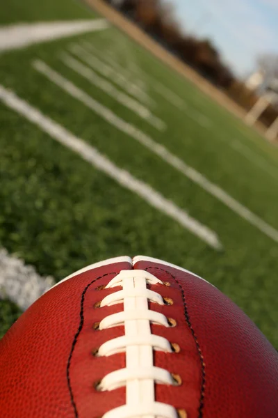 Football with the hashmarks — Stock Photo, Image