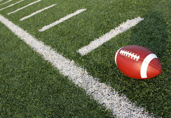 Линии футбола и двора
