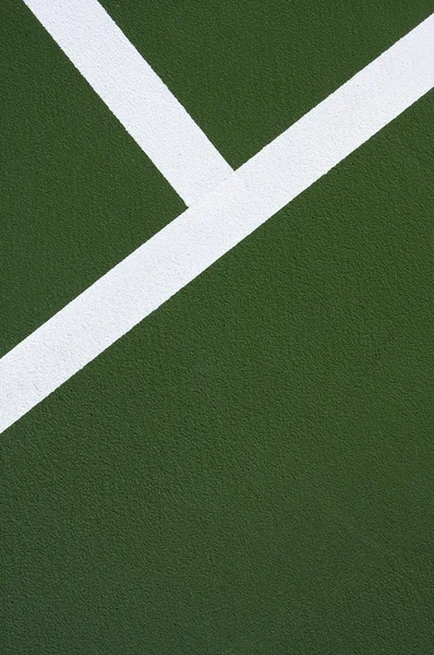 Linhas de quadra de tênis para fundo — Fotografia de Stock