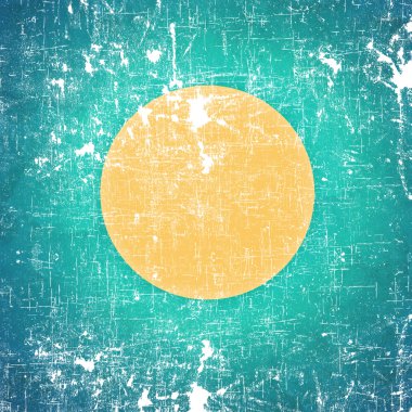 eski kağıt arka planı ve desen moon