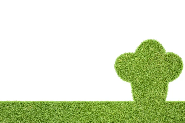 Cook yeşil çim doku ve arka plan — Stok fotoğraf