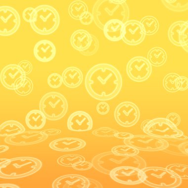 bir dokunmatik ekran arayüzü düğmesini saat