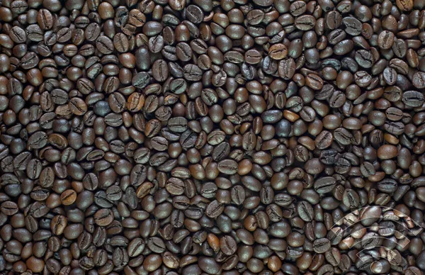 Trådlösa ikonen på kaffe textur och bakgrund — Stockfoto