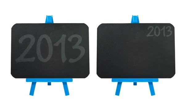2013 ikonę pusta tablica tło — Zdjęcie stockowe
