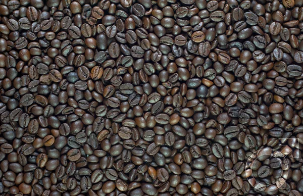 Geslacht man symboolpictogram op koffie textuur en achtergrond — Stockfoto