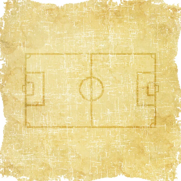 体育篮球图标上旧纸张背景和纹理 — 图库照片