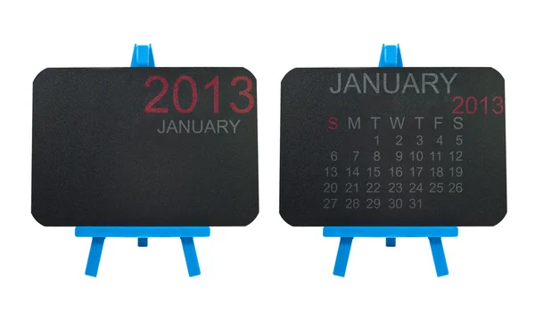 Kalendarz 2013 na tablica tło — Zdjęcie stockowe