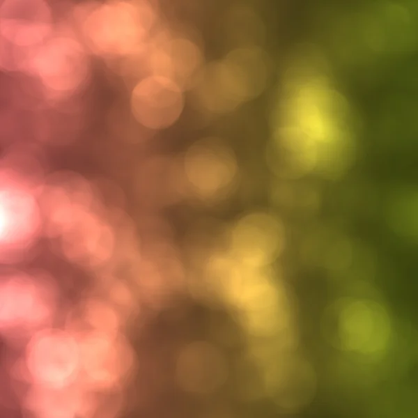 Abstrait fond vert cercles bokeh — Photo