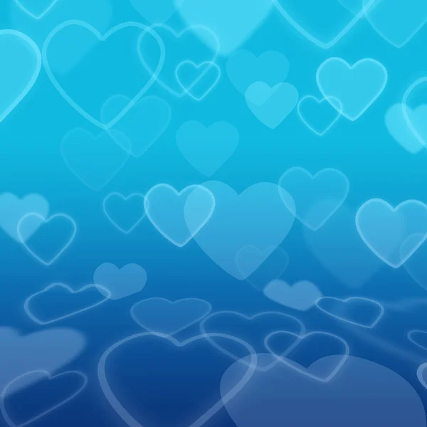 Heart button on a touch screen interface — Stock Photo, Image