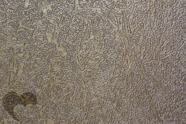 Deri arka plan üzerinde kalp ve dokulu