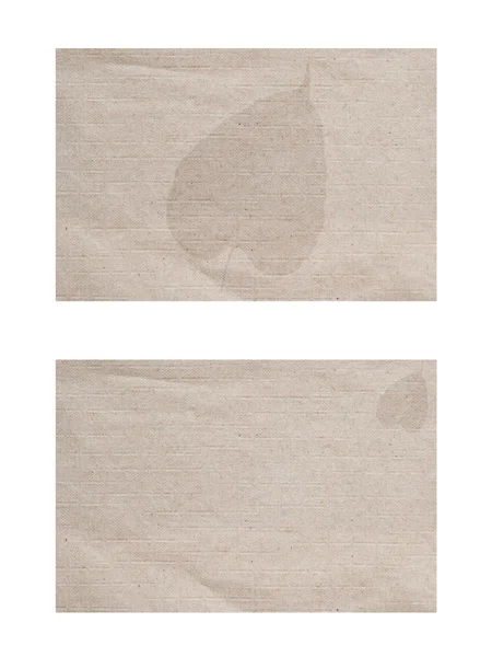 Icono de hoja sobre fondo de papel y texturizado —  Fotos de Stock