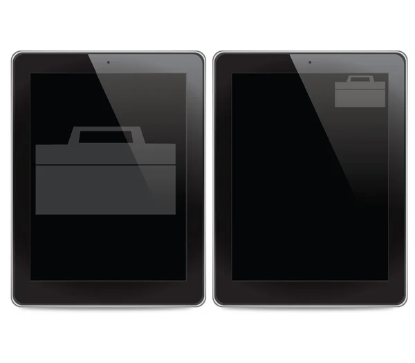 A tabletta számítógép táska — Stock Fotó