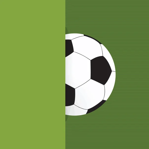 Fútbol vector de fondo — Vector de stock