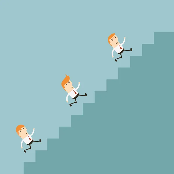 Stairs to success — Stock Vector