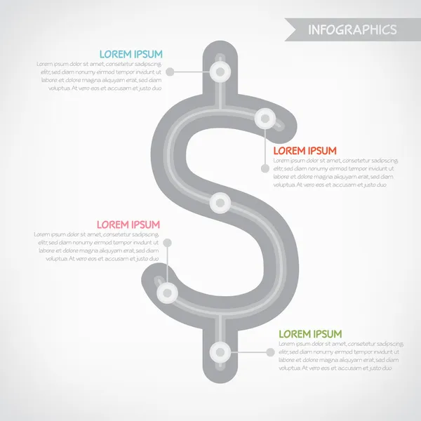 Diseño de negocios infografías, vectores eps10 — Vector de stock