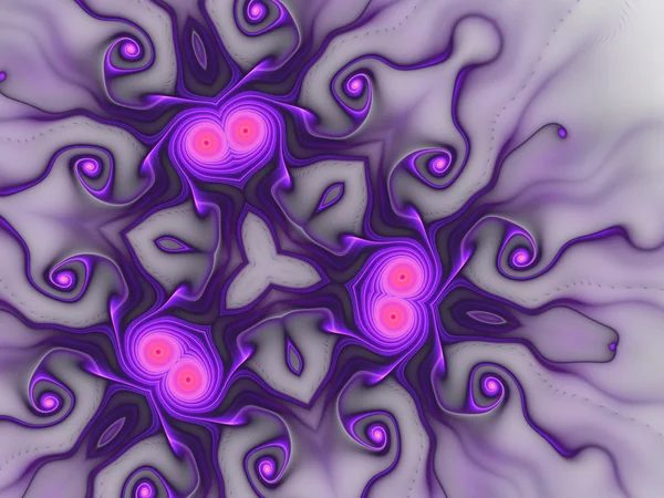 hearts, dijital fractal sanat, soyut tasarım kıvırcık desen