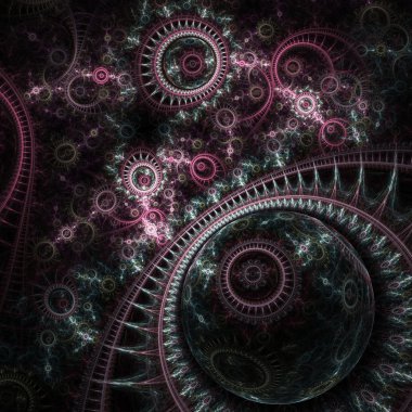 tatlı bir saat mekanizması, steampunk seyretmek desen, zaman Tema