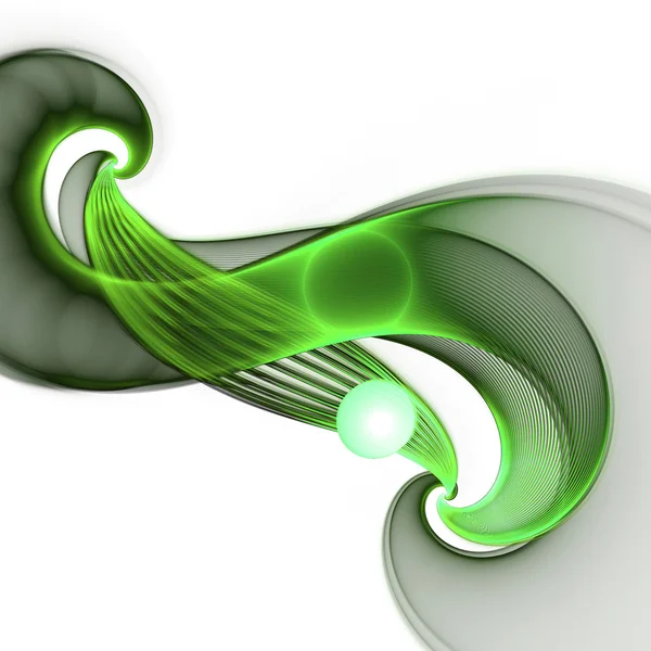 Endless fractal spiral, digital artwork for creative graphic design — Stock Photo, Image