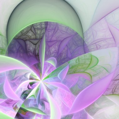 hafif renkli fraktal doku, yaratıcı grafik tasarım için dijital sanat