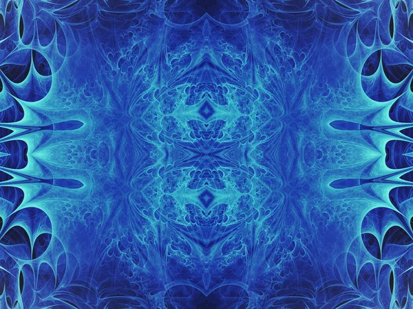 Prélèvement fractal de l'eau, illustration numérique pour la conception graphique créative — Photo