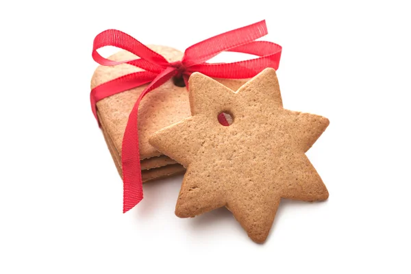 Kerstmis shortbread koekjes — Stockfoto