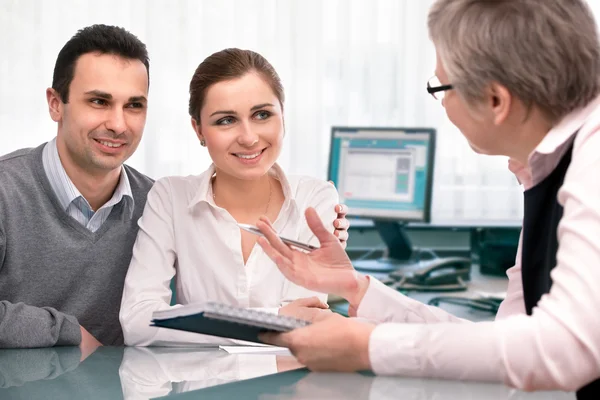 Finansiell planering samråd — Stockfoto