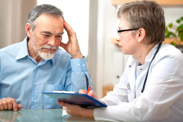 Doctor and patient Royalty Free Stock Photos