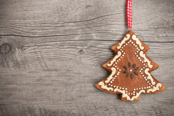 Gingerbread christmas tree — Stock Photo, Image