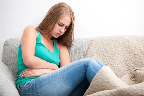 Stomach pain — Stock Photo, Image