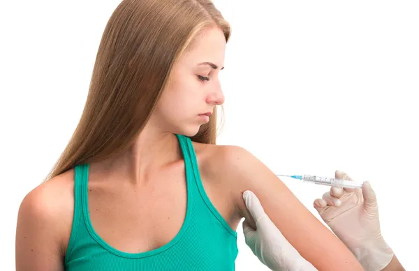 Vaccination sköt — Stockfoto