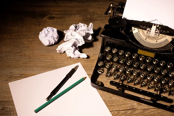 Vintage typewriter — Stock Photo, Image