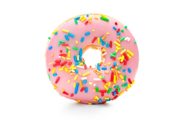 Heerlijke donut met hagelslag — Stockfoto