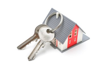 Evin anahtarları ile