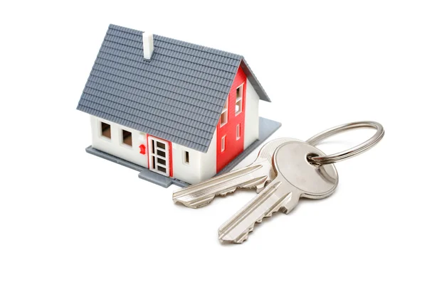 Dům s klíči — Stock fotografie