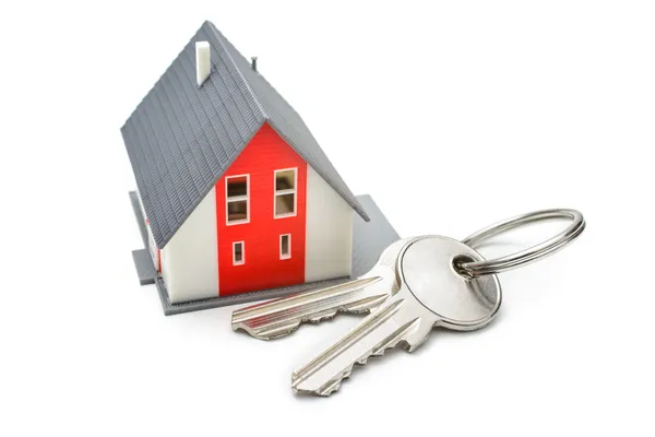 House with keys — Stock Photo, Image