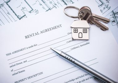 Lease agreement clipart