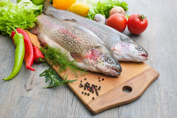 Fresh trout — Stock Photo, Image