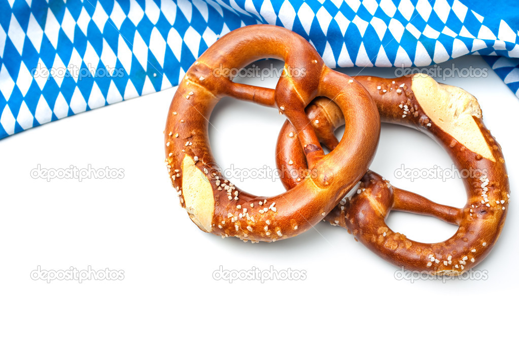 Bavarian pretzels